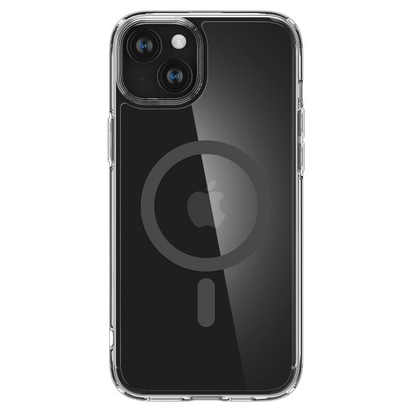 Spigen iPhone 15 -suojakuori, Ultra Hybrid MagFit, Graphite