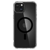 Spigen iPhone 15 -kuori, Ultra Hybrid MagFit, musta