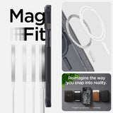 Spigen iPhone 15 -suojakuori Ultra Hybrid MagFit Zero One