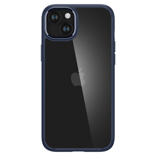 Spigen iPhone 15 -suojakuori, Ultra Hybrid, Navy Blue