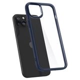 Spigen iPhone 15 -suojakuori, Ultra Hybrid, Navy Blue