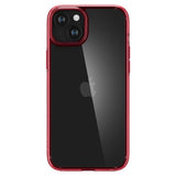 Spigen iPhone 15 -kuori, Ultra Hybrid, Red Crystal