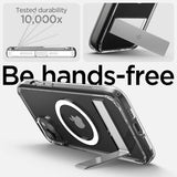 Spigen iPhone 15 -kuori Ultra Hybrid S MagFit Crystal Clear
