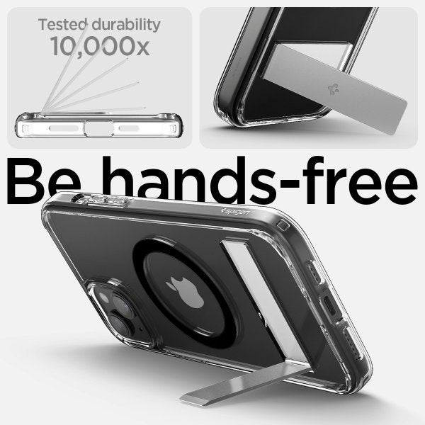 Spigen iPhone 15 Ultra Hybrid S MagFit -kuori, musta