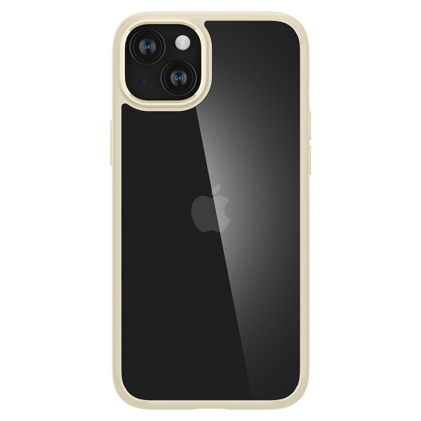 Spigen iPhone 15 -kuori, Ultra Hybrid, Mute Beige
