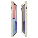 Spigen iPhone 15 -kuori, Ultra Hybrid, Mute Beige