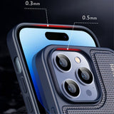 X-Level iPhone 15 Kuori V-malli Sininen
