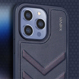X-Level iPhone 15 Suojakuori V-malli Violetti