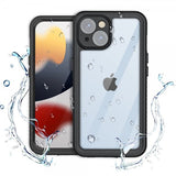 Redpepper iPhone 15 Kuori Vedenkestävä IP68 Musta