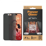 PanzerGlass iPhone 15 Näytönsuoja Ultra-Wide Fit Privacy EasyAligner