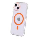 iPhone 15 Kuori TPU MagSafe Oranssi