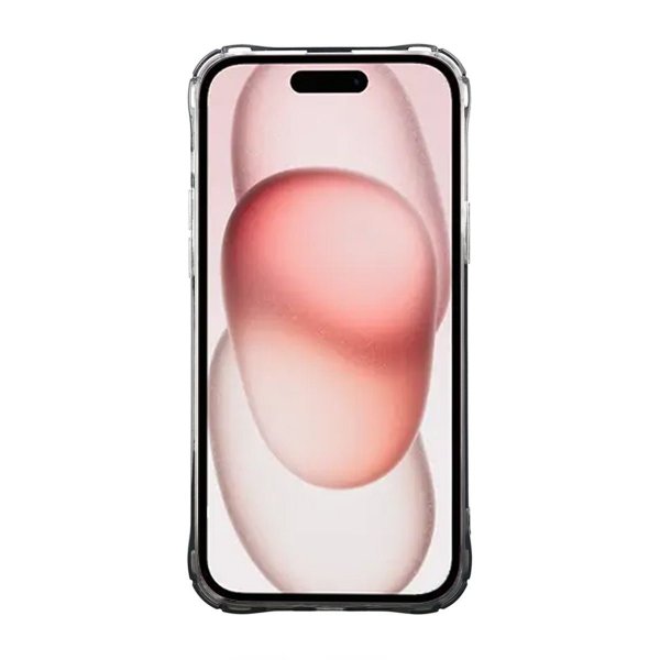 iPhone 15 Kuoret Korttipidike Iskunkestävä Musta
