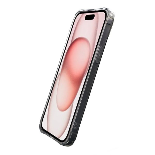 iPhone 15 Kuoret Korttipidike Iskunkestävä Musta