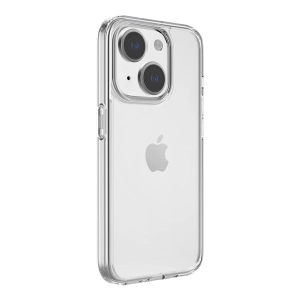 Rvelon iPhone 15 -kotelo iskunkestävä läpinäkyvä