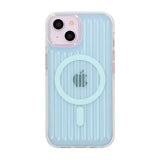 iPhone 13/iPhone 14/iPhone 15 -kuori, TPU, MagSafe, sininen