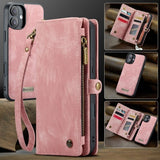 CaseMe iPhone 16 -kotelo 008-sarjan irrotettava suojakuori, pinkki