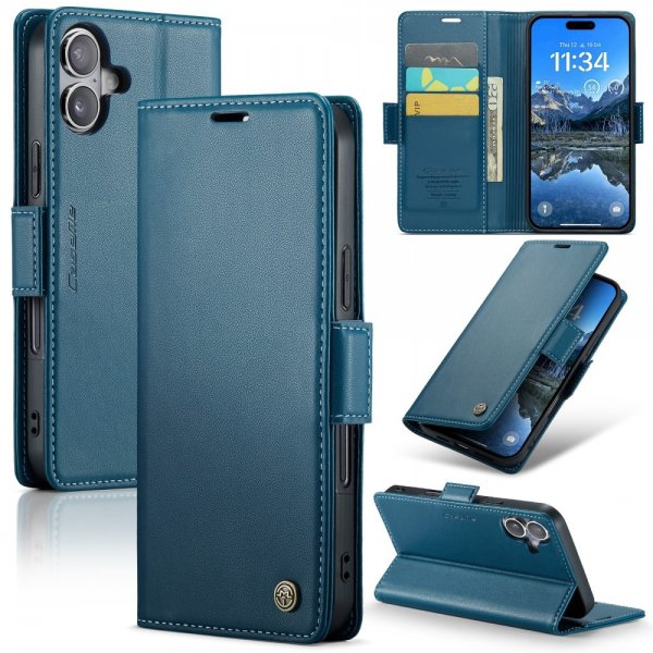 CaseMe iPhone 16 -kotelo 023 Series Sininen