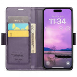 CaseMe iPhone 16 Suojakotelo 023-sarja Violetti