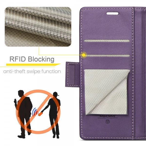 CaseMe iPhone 16 Suojakotelo 023-sarja Violetti