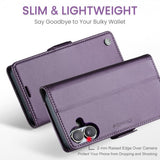 CaseMe iPhone 16 Suojakotelo 023-sarja Violetti