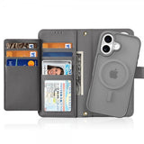 Dux Ducis iPhone 16 -kotelo 2-in-1 Lawa Series MagSafe harmaa