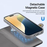 Dux Ducis iPhone 16 -kotelo 2-in-1 Lawa Series MagSafe harmaa