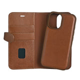 Buffalo iPhone 16 -suojakotelo 2-in-1 MagSeries Ruskea
