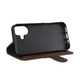 Gear iPhone 16 -suojakotelo, 3 korttipaikkaa, ruskea