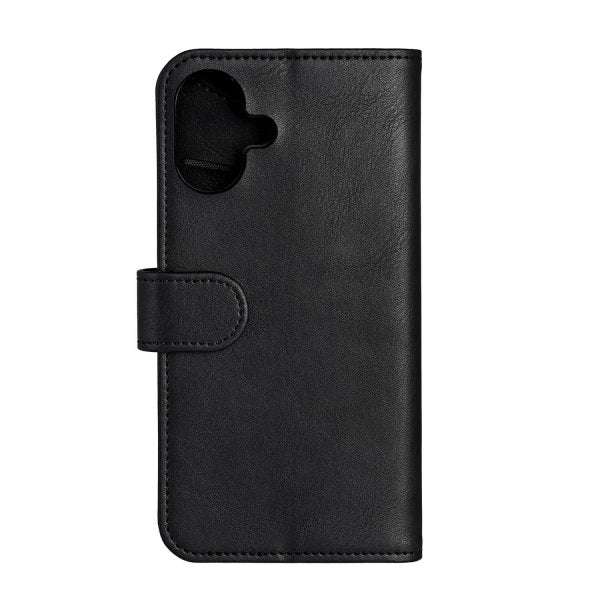 Gear iPhone 16 -suojakuori, 3 korttipaikkaa, musta