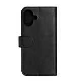 Gear iPhone 16 -suojakuori, 3 korttipaikkaa, musta