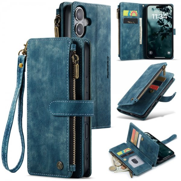CaseMe iPhone 16 -suojakotelo C30 Series Sininen
