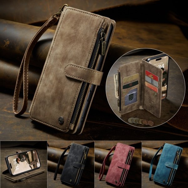 CaseMe iPhone 16 C30 Series Ruskea suojakotelo