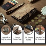 CaseMe iPhone 16 C30 Series Ruskea suojakotelo