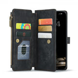 CaseMe iPhone 16 C30-sarjan suojakotelo, musta