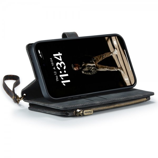 CaseMe iPhone 16 C30-sarjan suojakotelo, musta