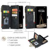 CaseMe iPhone 16 C30-sarjan suojakotelo, musta