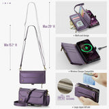 CaseMe iPhone 16 C36 Series violetti suojakotelo