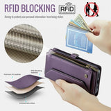 CaseMe iPhone 16 C36 Series violetti suojakotelo