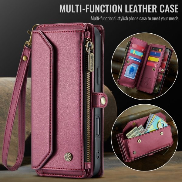CaseMe iPhone 16 Suojakotelo C36 Series Punainen
