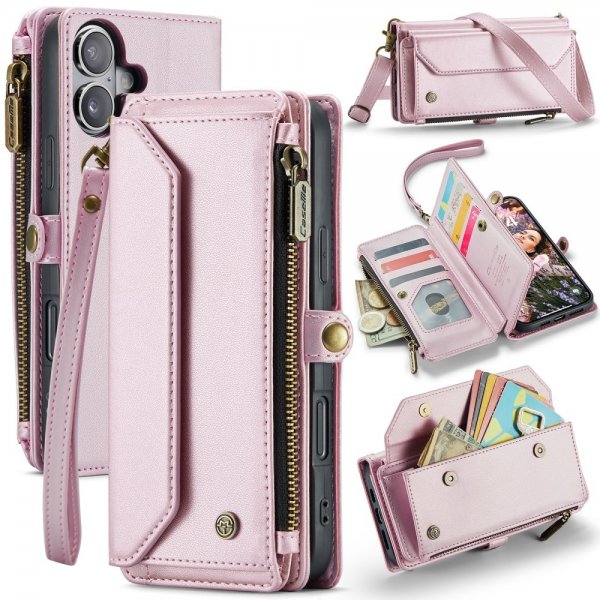 CaseMe iPhone 16 -kotelo C36-sarja Pinkki