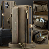 CaseMe iPhone 16 C39 Series Ruskea suojakotelo