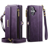 CaseMe iPhone 16 -suojakotelo C39-sarja violetti