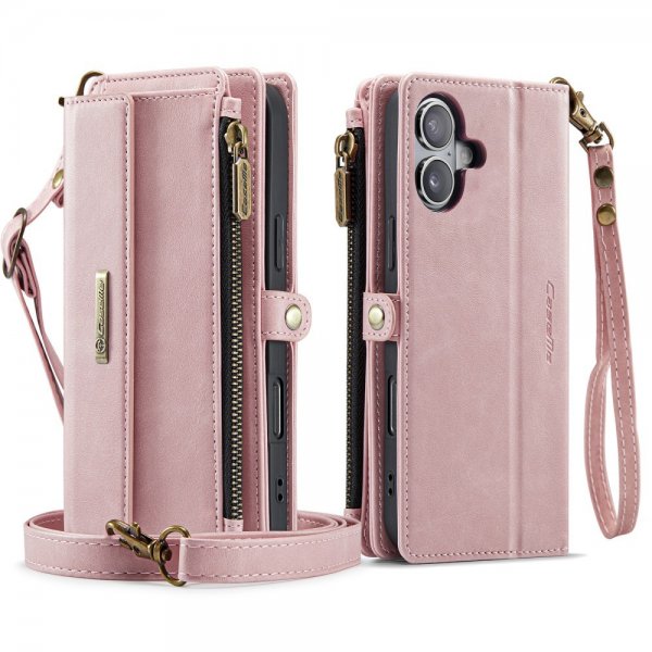 CaseMe iPhone 16 -kotelo C39-sarja Ruusukulta