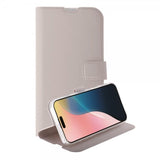 Vivanco iPhone 16 -suojakotelo Classic Wallet Greige