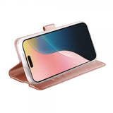 Vivanco iPhone 16 -suojakotelo Classic Wallet, ruusukulta