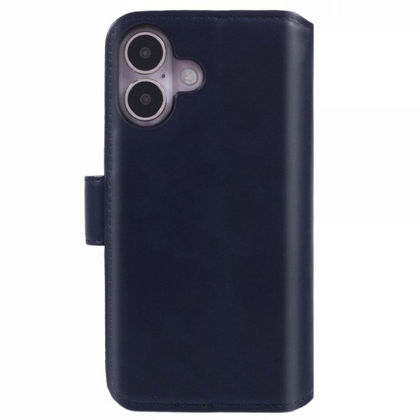 Nordic Covers iPhone 16 Kotelo Essential Leather Heron Blue