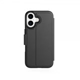 Tech21 iPhone 16 EvoLite Wallet -suojakotelo, musta
