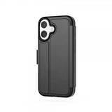 Tech21 iPhone 16 EvoLite Wallet -suojakotelo, musta