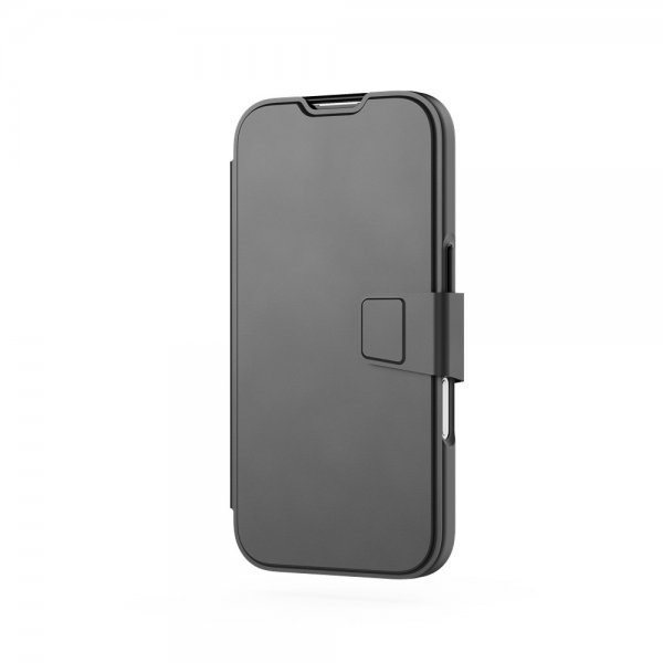Tech21 iPhone 16 EvoLite Wallet -suojakotelo, musta
