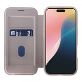 Vivanco iPhone 16 -suojakotelo Mag Wallet Greige